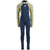 Sisstrevolution 3/2 Summer Seas Back Zip Wetsuit - Girls' Sea Foam