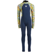 Sisstrevolution 3/2 Summer Seas Back Zip Wetsuit - Girls' Sea Foam::Sea Foam