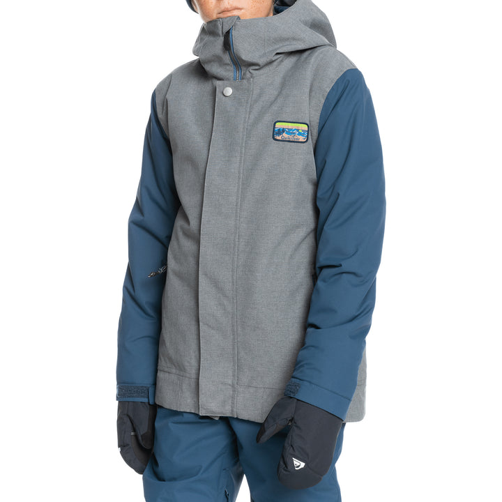 Quiksilver Ridge Jacket - Boys' Iron Gate