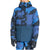 Quiksilver Mission Printed Block Jacket - Boys' Bluebird Giant Camo