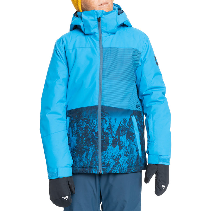 Quiksilver Silvertip Jacket - Boys' Brilliant Blue Parafinum