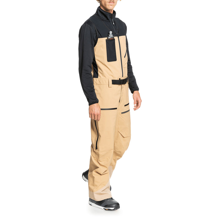 Quiksilver Highline Pro 3L GORE-TEX Pro Bibs - Men's Tannin