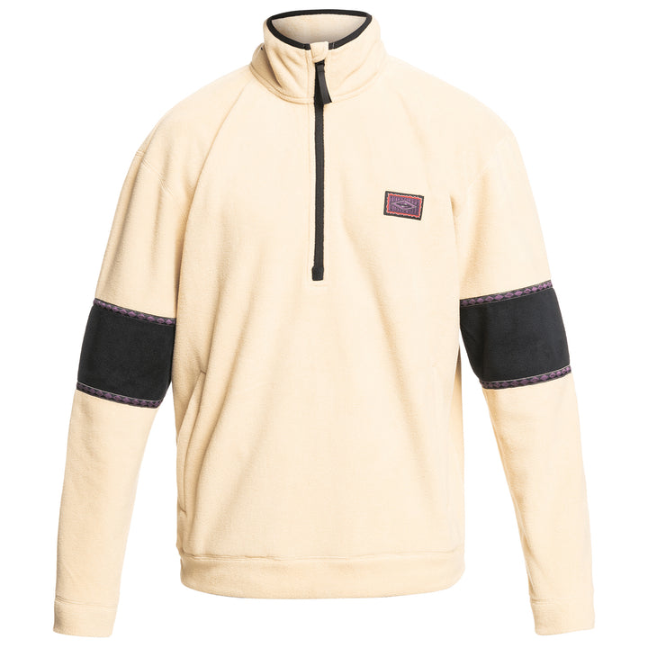 Quiksilver Powder Chaser Half Zip Fleece - Men's Safari