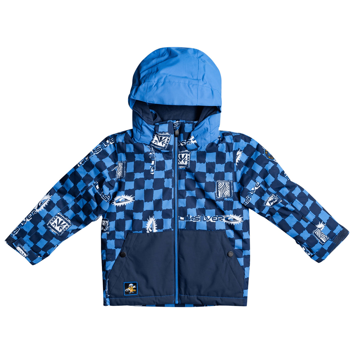 Quiksilver Little Mission Jacket - Toddler Boys' Insignia Blue Retro Quik