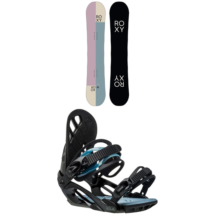 Roxy XOXO C3 Snowboard + Lola Snowboard Bindings - Women's 2022
