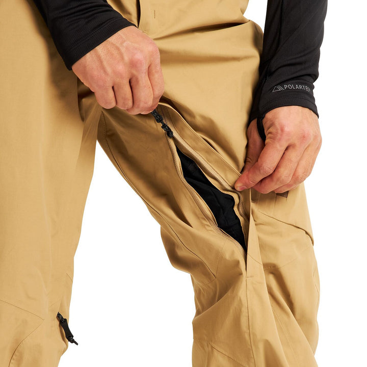 Burton AK 2L GORE-TEX Cyclic Short Bib Pants - Men's Kelp