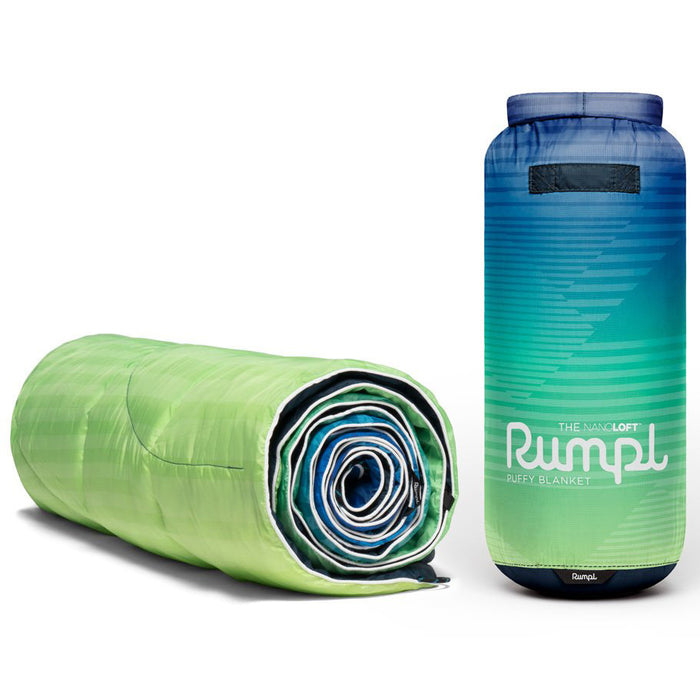 Rumpl NanoLoft® Puffy Blanket - Patch Fade Cool Patch Fade Cool
