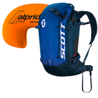 Scott Patrol E1 30 Airbag Backpack Blue/Dark Blue::Blue/Dark Blue