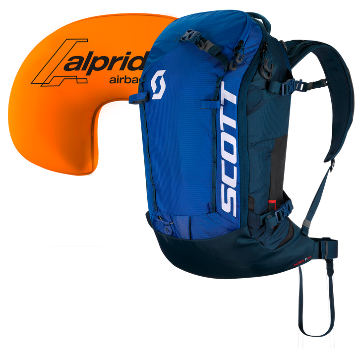 Scott Patrol E1 30 Airbag Backpack Blue/Dark Blue