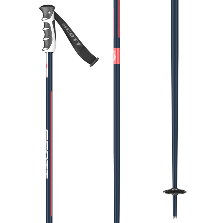 Scott Sun Valley Ski Poles 2022 Blue/Red