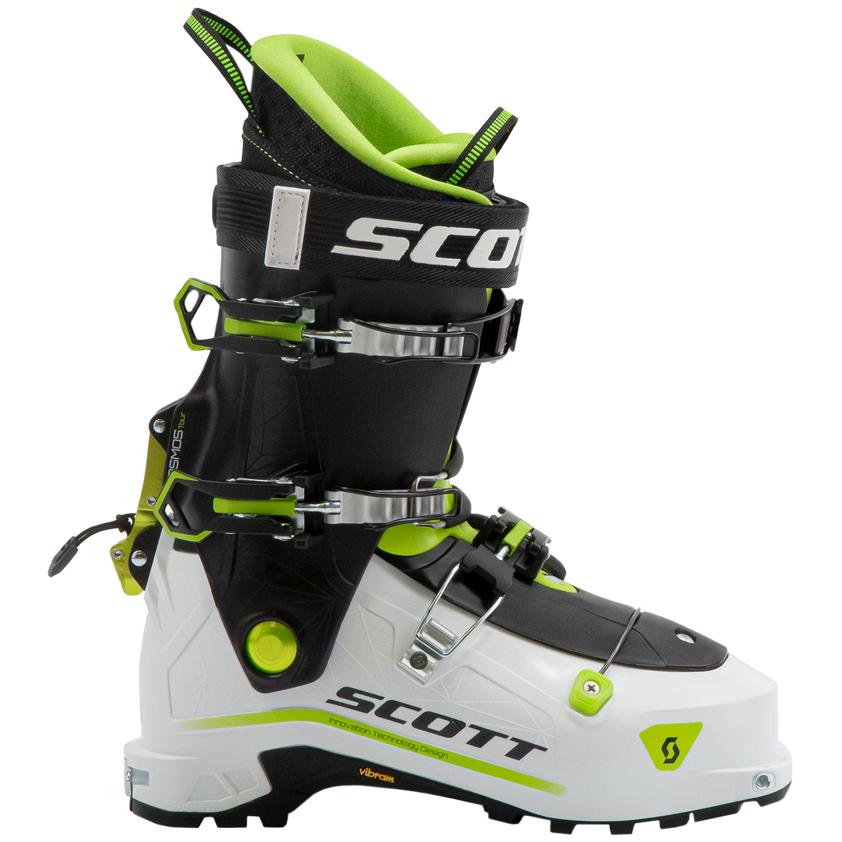 Scott Cosmos Tour Alpine Touring Ski Boots 2023 White/Yellow