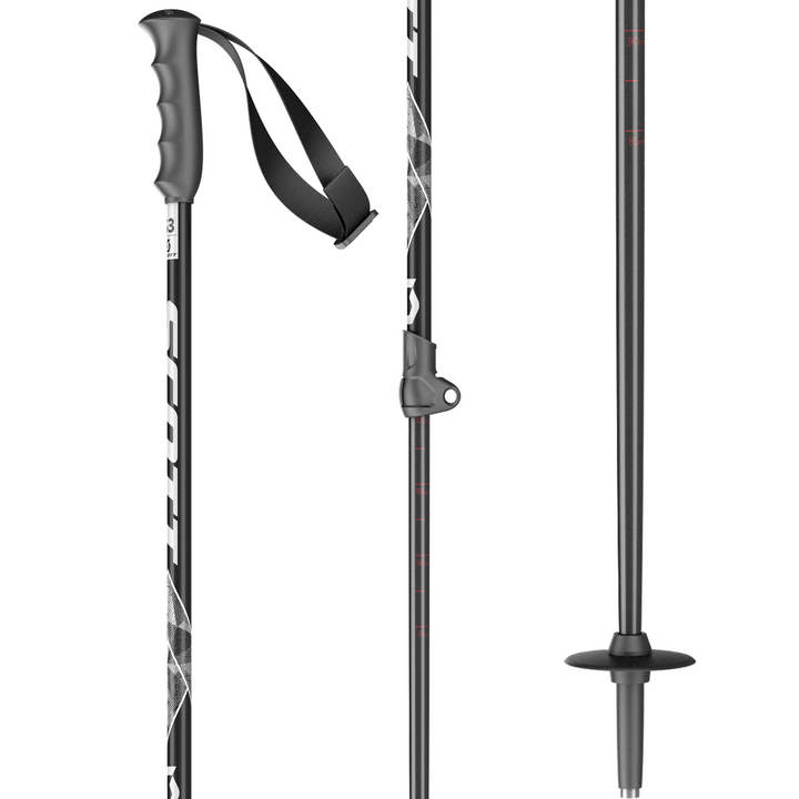 Scott Firstguide Jr Adjustable Ski Poles - Toddlers' 2022 Black