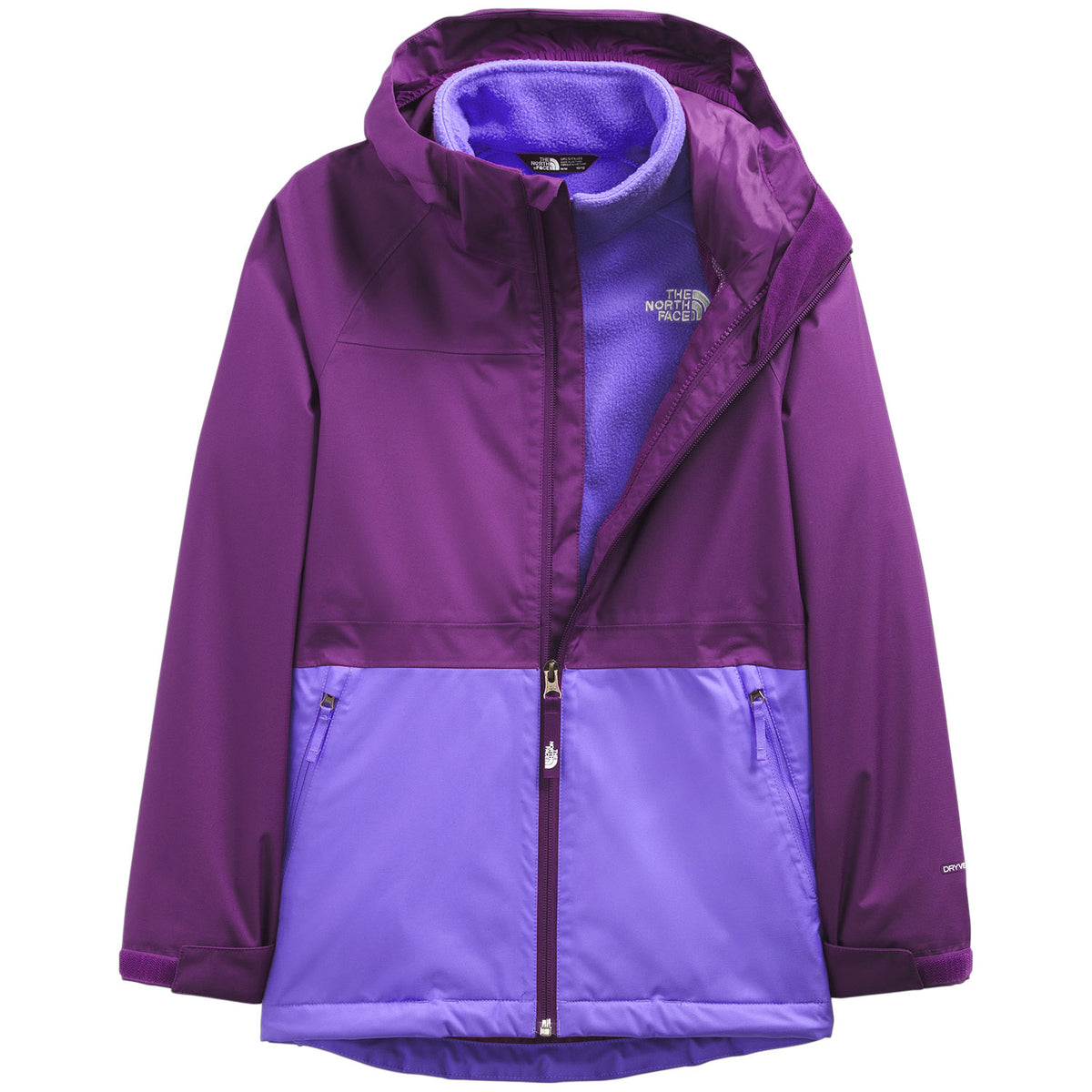The North Face Vortex Triclimate Jacket - Girls' Gravity Purple