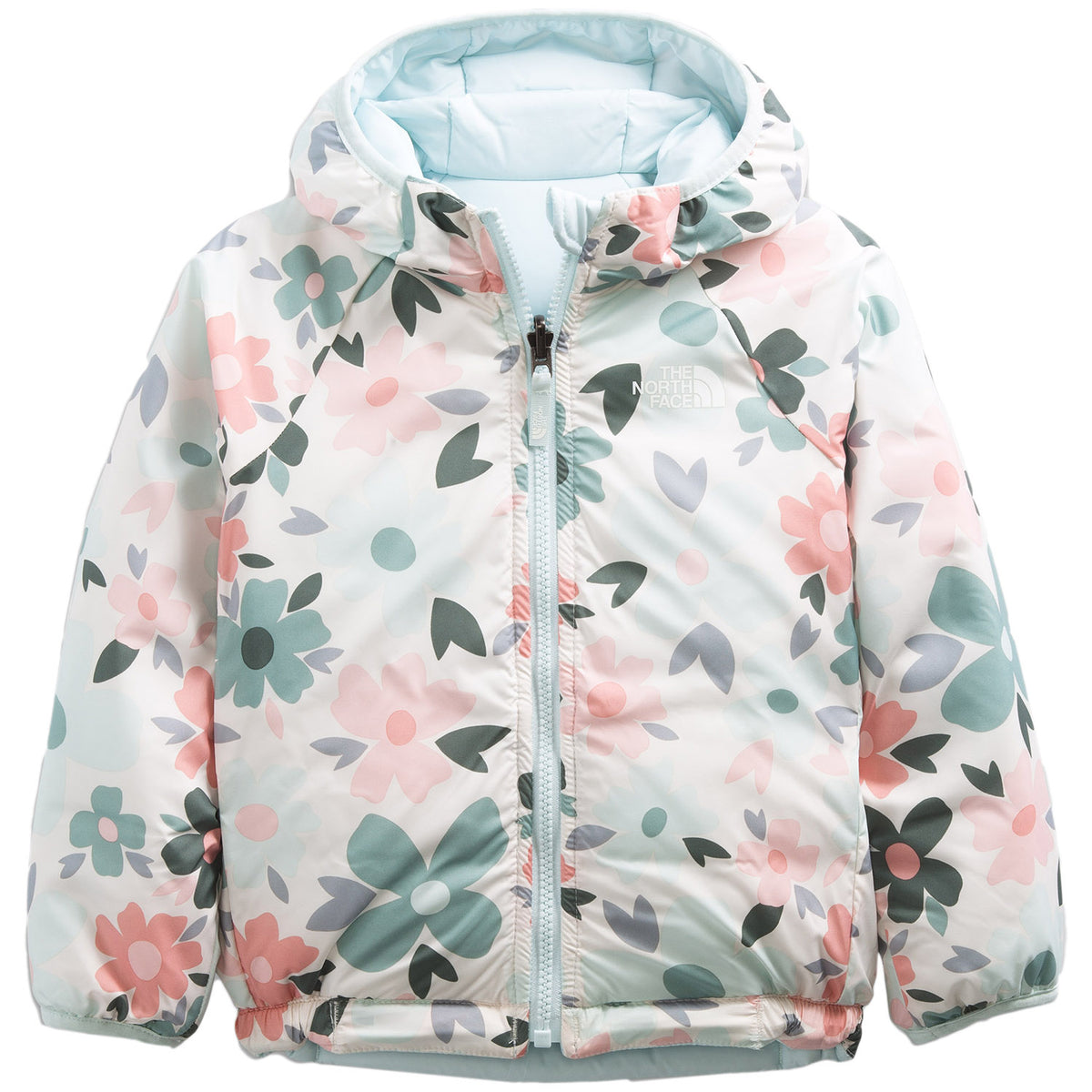 The North Face Reversible Perrito Jacket - Toddlers' Ice Blue