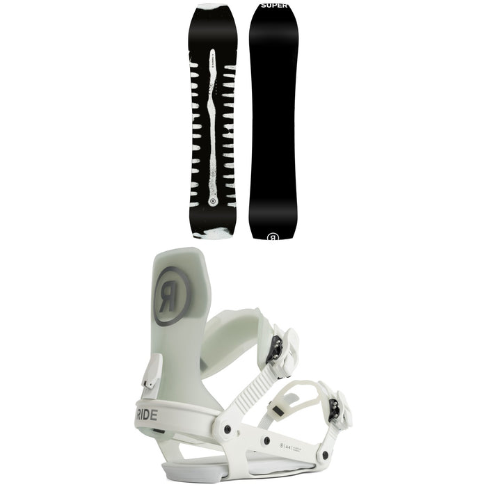 Ride Superpig Snowboard + A-6 Snowboard Bindings 2022