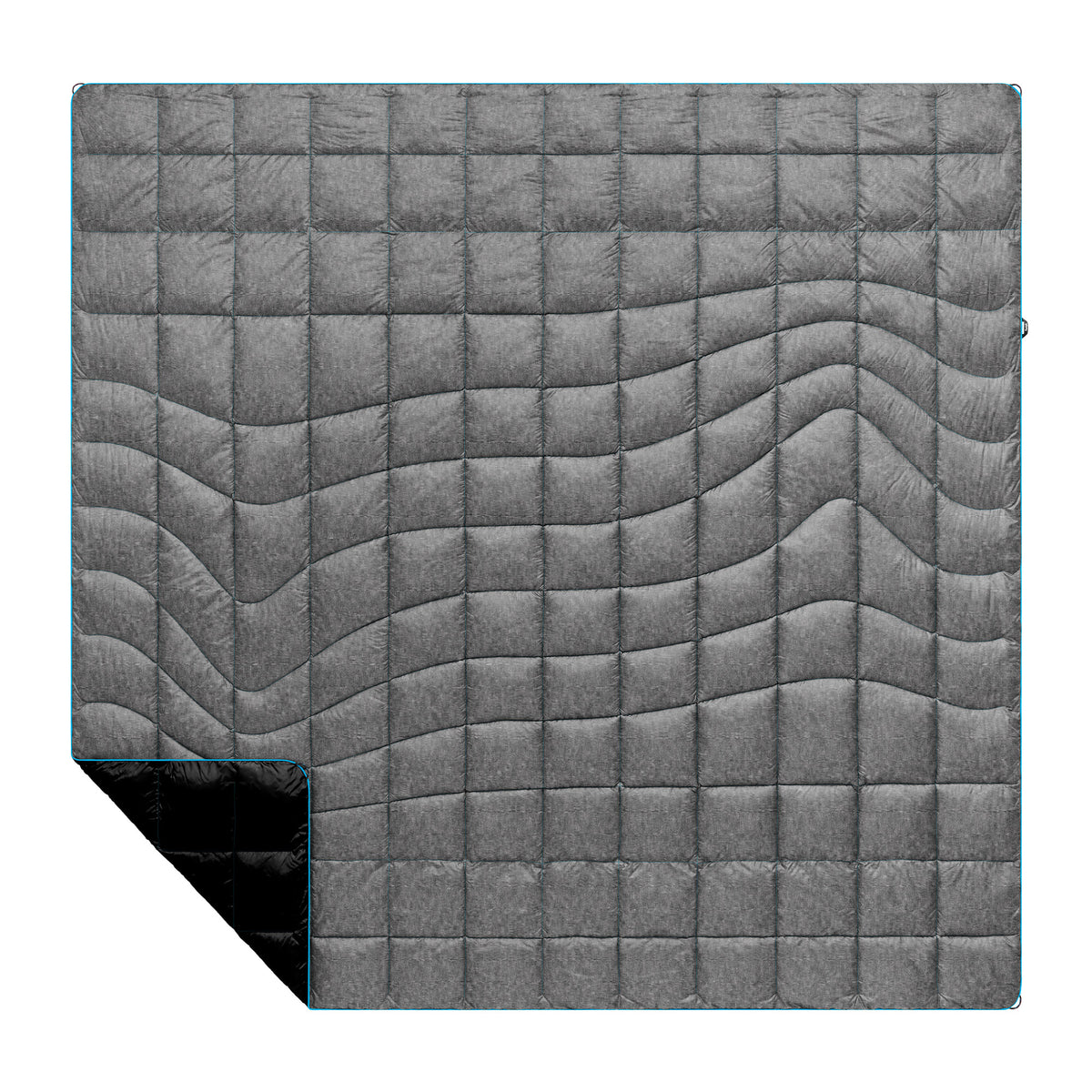 Rumpl Down Puffy Blanket - Dark Heather