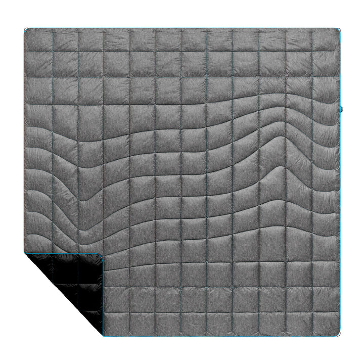 Rumpl Down Puffy Blanket - Dark Heather