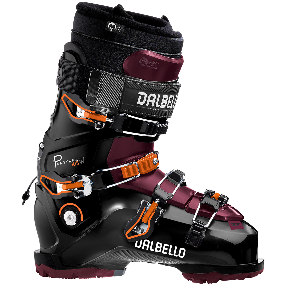 Dalbello Panterra 105 W ID GW Ski Boots - Women's 2023 Black/Bordeaux