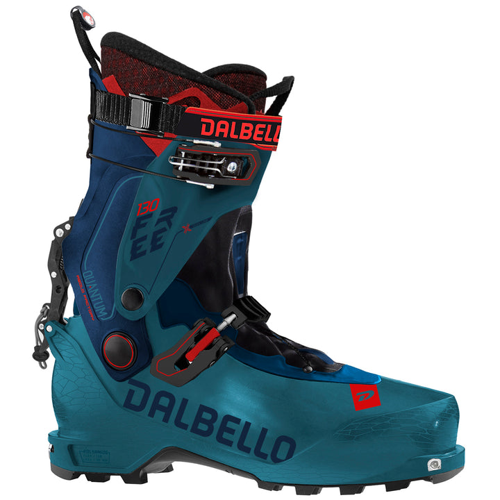 Dalbello Quantum Free Asolo Factory 130 Alpine Touring Ski Boots 2023 Pruce/Red