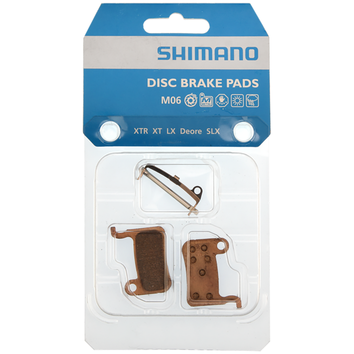 Shimano M06 Metal Disc Brake Pads Black