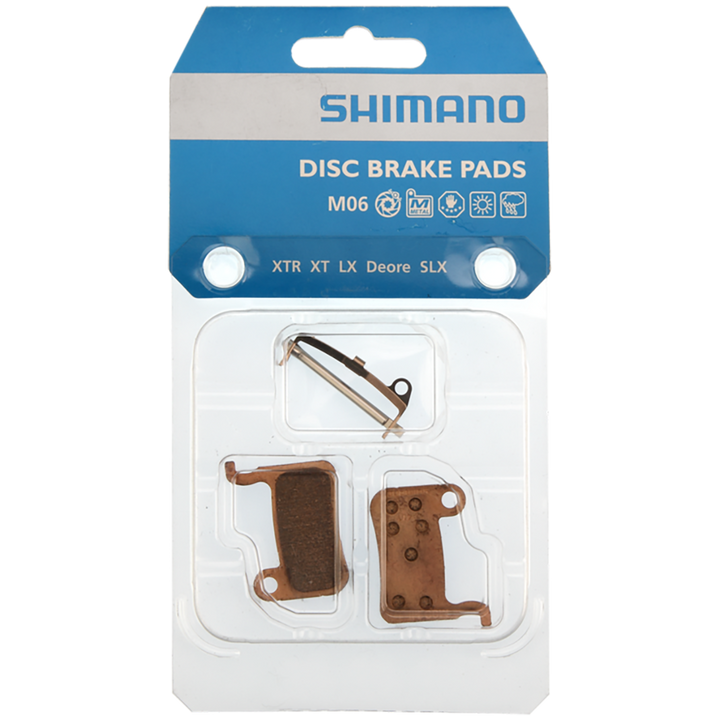 Shimano M06 Metal Disc Brake Pads Black