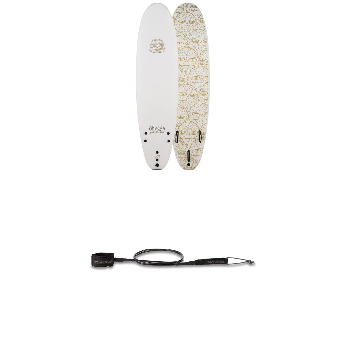 Catch Surf Odysea 7'0" Log x Evan Rossell Surfboard + Dakine Kainui Team 7' Leash
