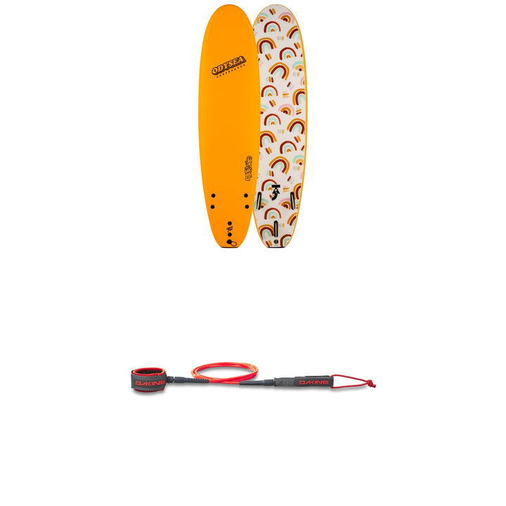 Catch Surf Odysea 7'0" Log x Taj Burrow Surfboard + Dakine Kainui Team 7' Leash
