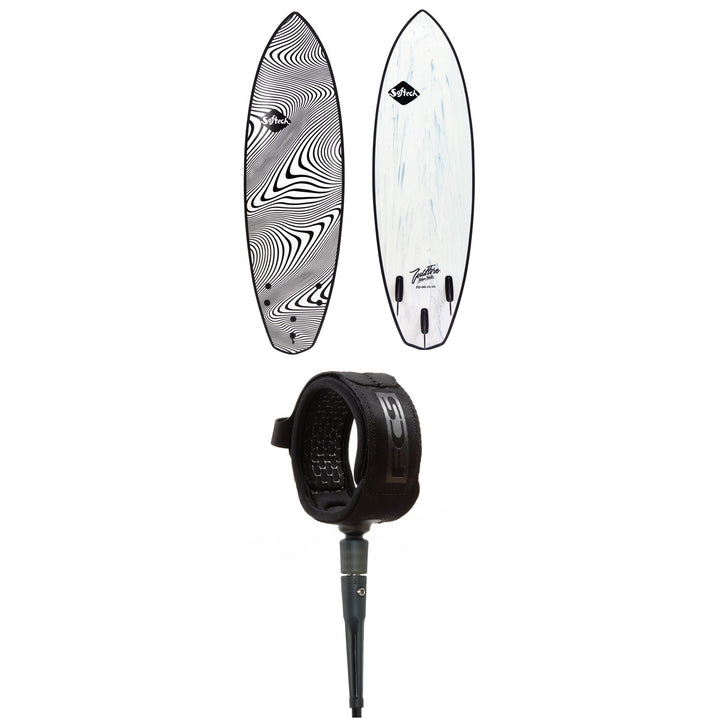 Softech Toledo Wildfire FCS II 5'3" Surfboard + FCS 5' Comp Essential Leash