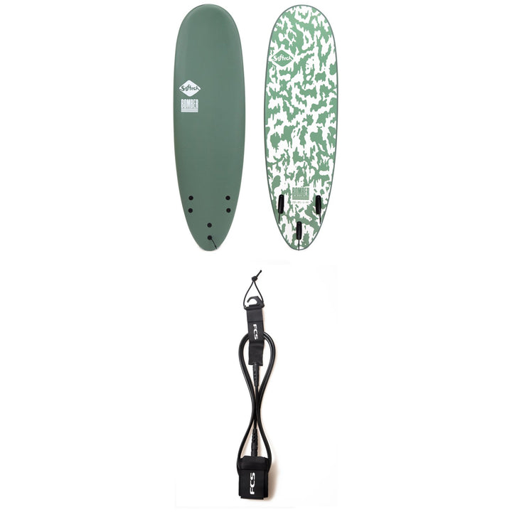 Softech Bomber FCS II 5'10" Surfboard + FCS 6' Regular Classic Leash