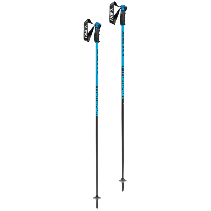 Leki Pitch Black Ski Poles 2022 Blue