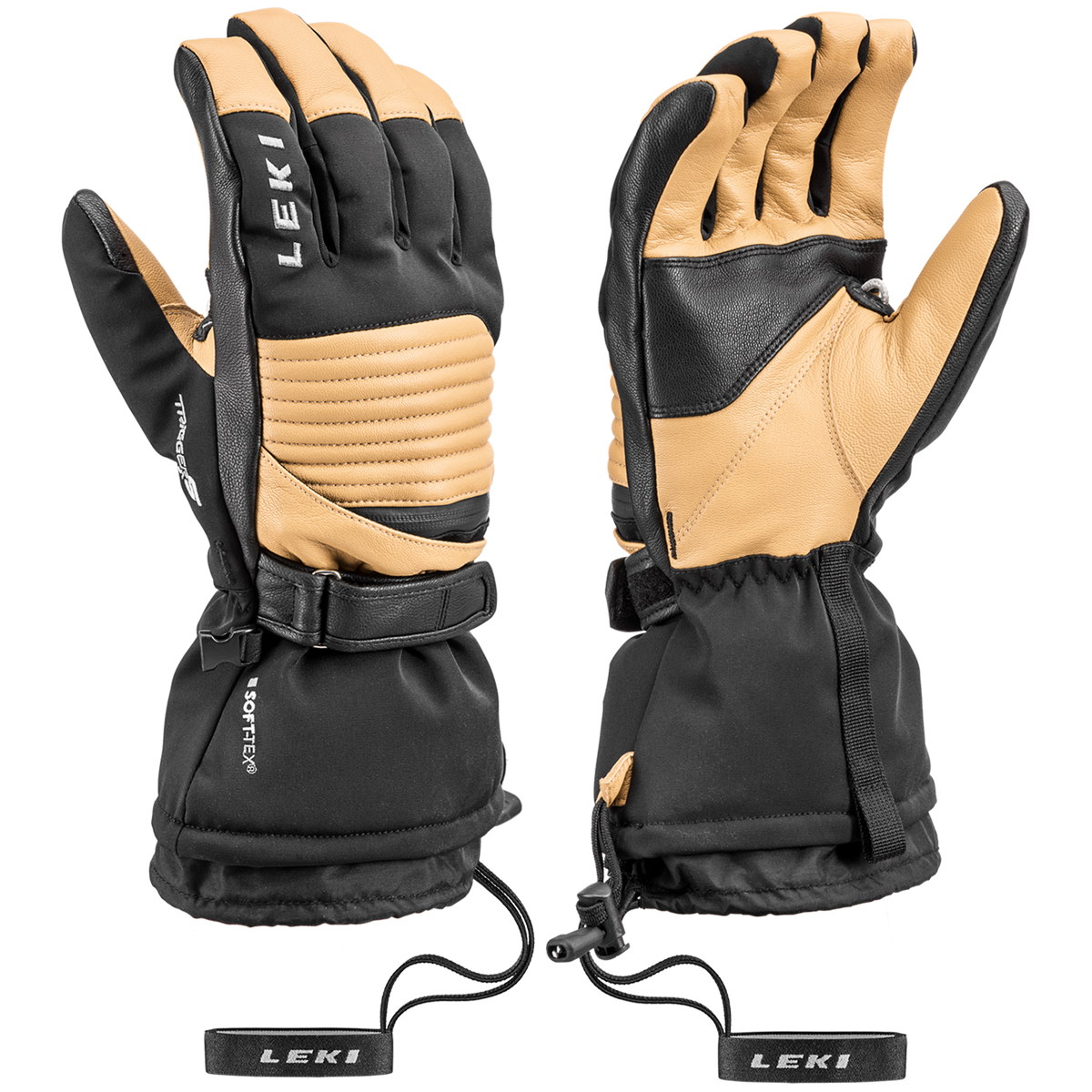Leki Xplore XT S Gloves Black/Tan