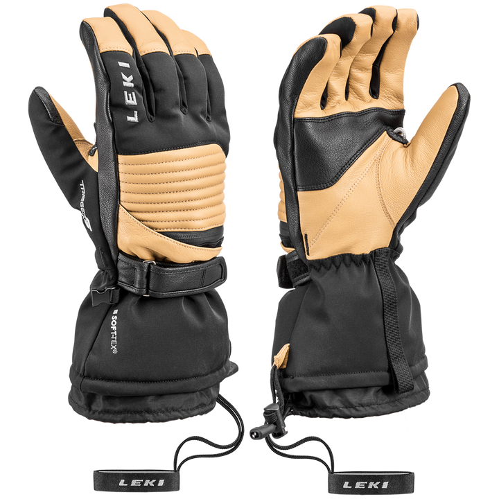 Leki Xplore XT S Gloves Black/Tan