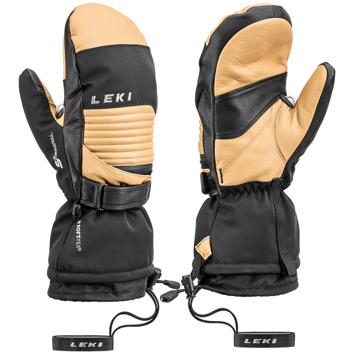 Leki Xplore S Mittens Black/Tan
