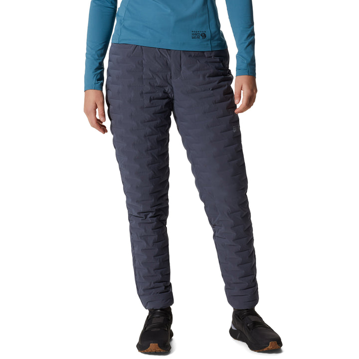Mountain Hardwear Stretchdown Pants - Women's Blue Slate