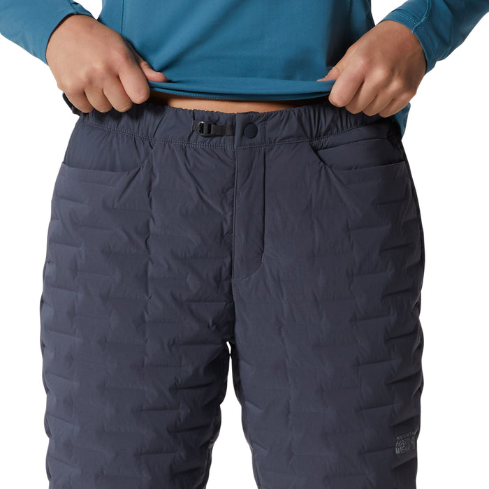 Mountain Hardwear Stretchdown Pants - Women's Blue Slate