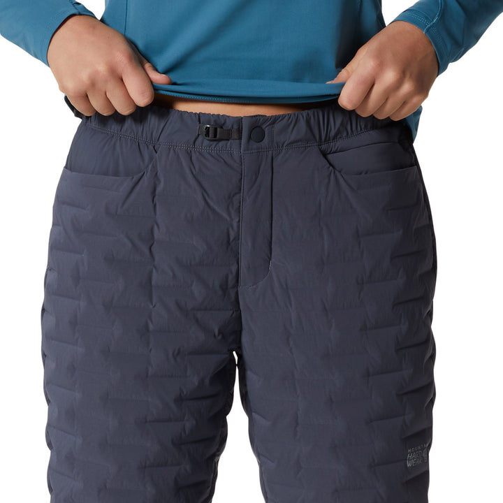 Mountain Hardwear Stretchdown Pants - Women's Blue Slate