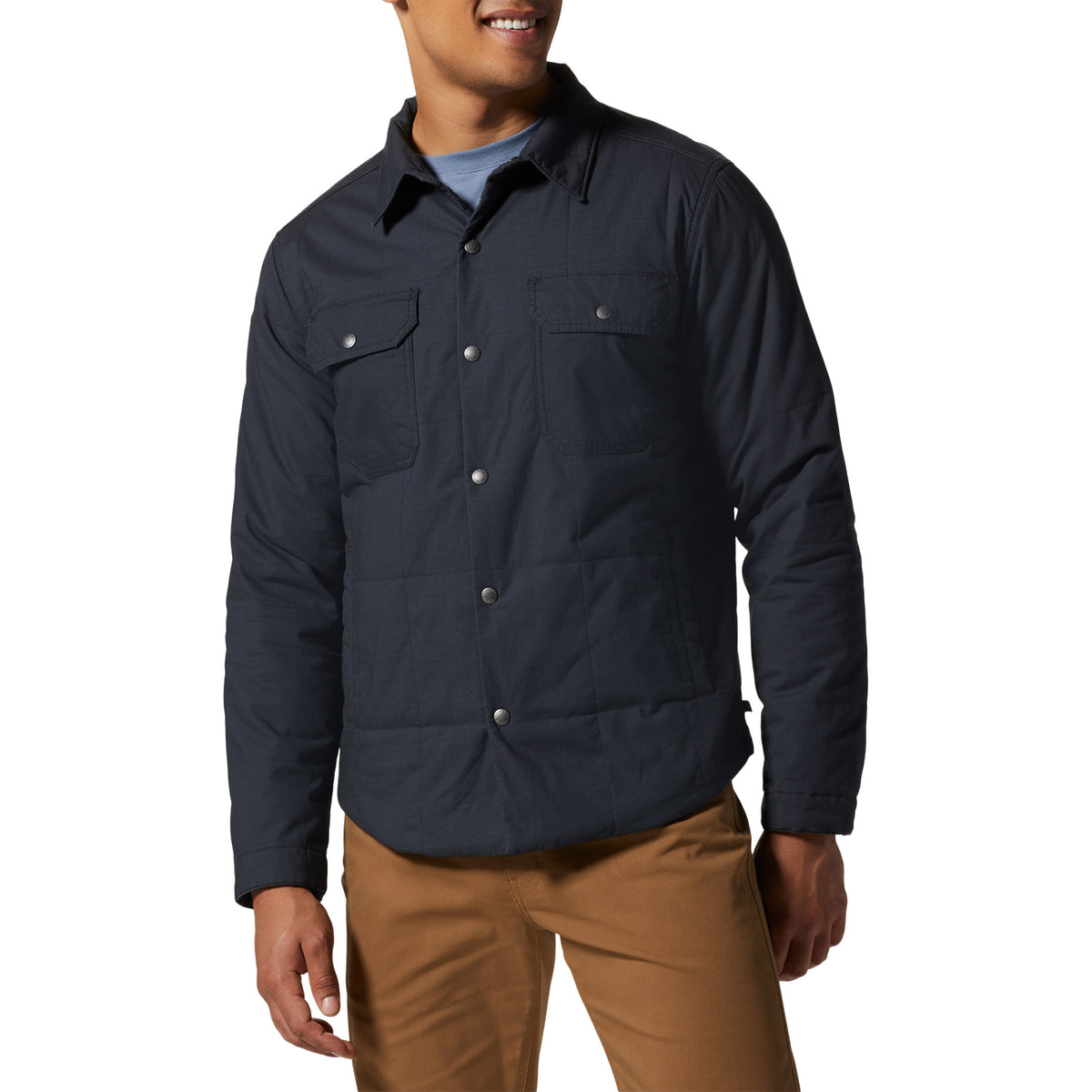 Mountain Hardwear J Tree™ Insulated Shacket - Men's Dark Storm