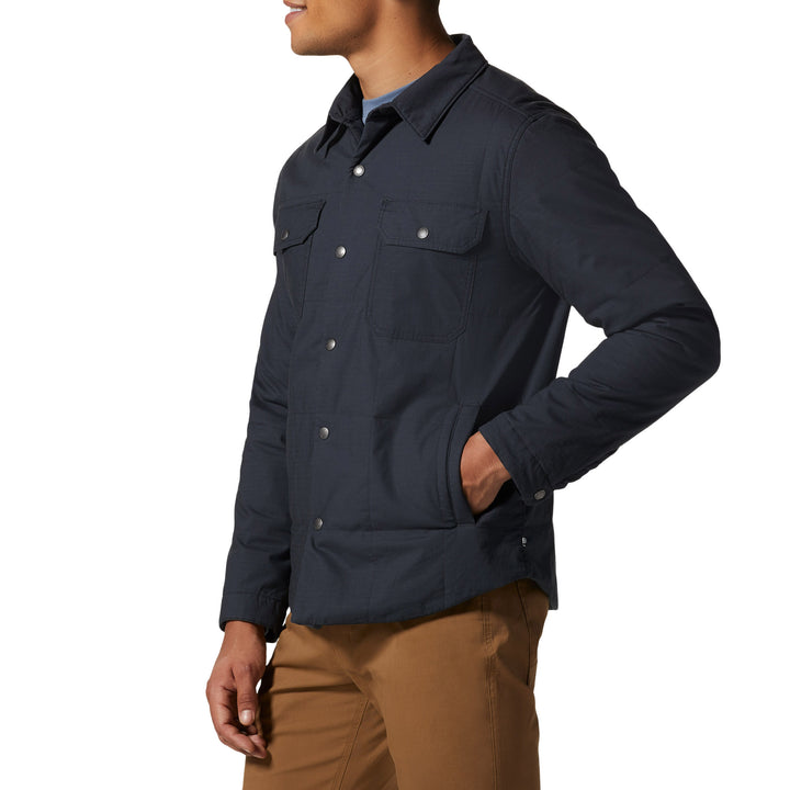 Mountain Hardwear J Tree™ Insulated Shacket - Men's Dark Storm