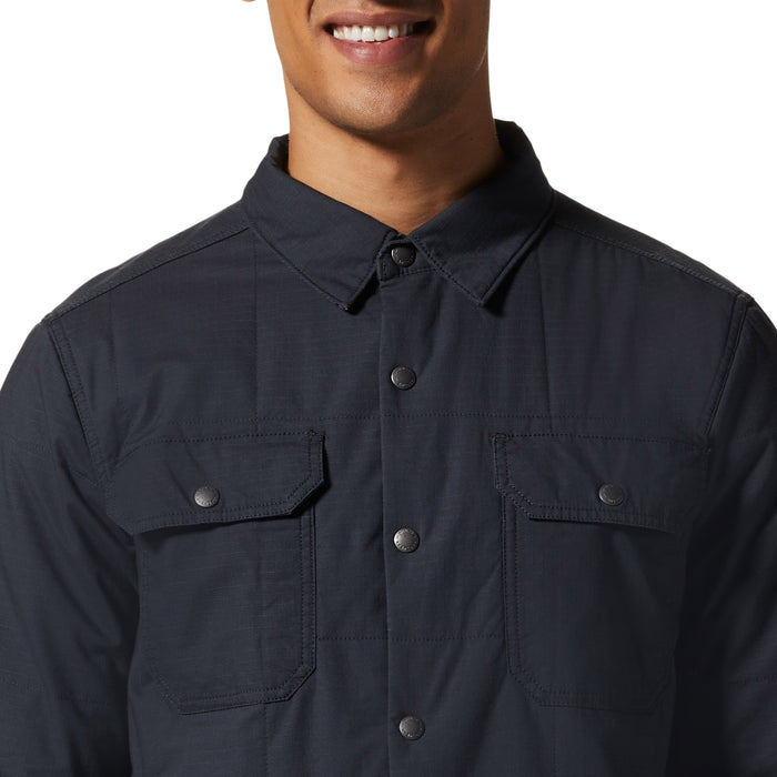 Mountain Hardwear J Tree™ Insulated Shacket - Men's Dark Storm