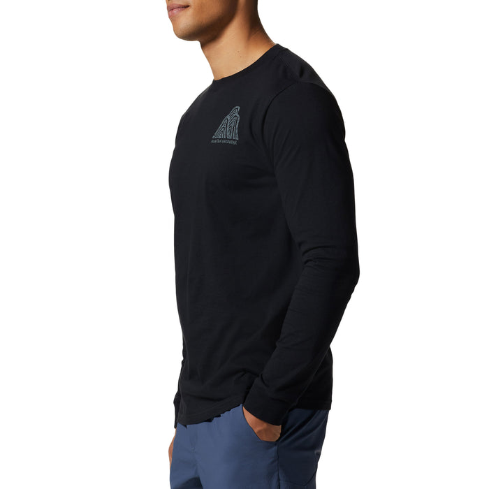 Mountain Hardwear Mountaintops™ Long-Sleeve T-Shirt - Men's Black