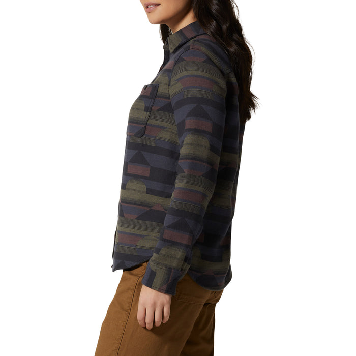 Mountain Hardwear Granite Peak Shirt - Women's Blue Slate