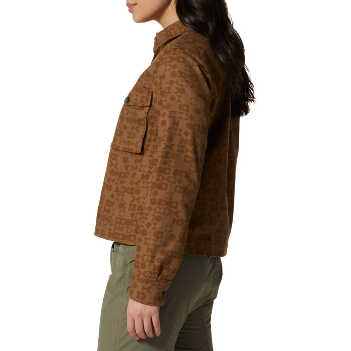 Mountain Hardwear Moiry Shirt Jacket - Women's Corozo Nut