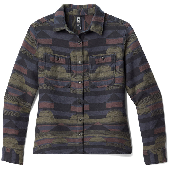 Mountain Hardwear Granite Peak Shirt - Women's Blue Slate