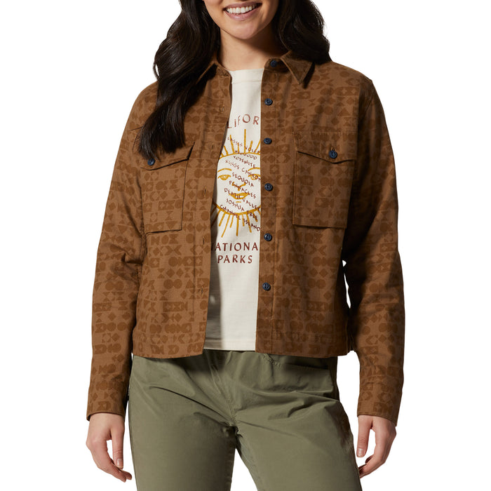 Mountain Hardwear Moiry Shirt Jacket - Women's Corozo Nut