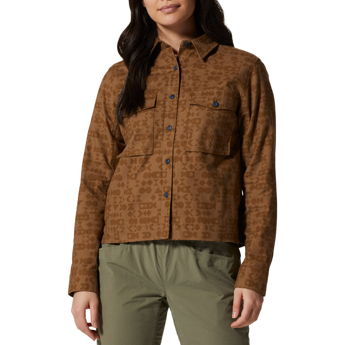 Mountain Hardwear Moiry Shirt Jacket - Women's Corozo Nut