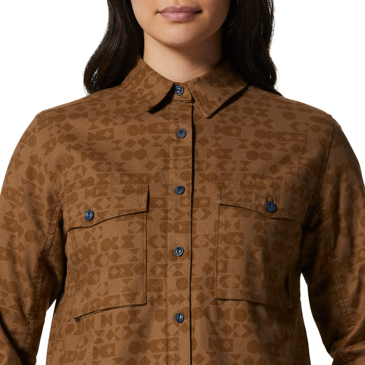 Mountain Hardwear Moiry Shirt Jacket - Women's Corozo Nut