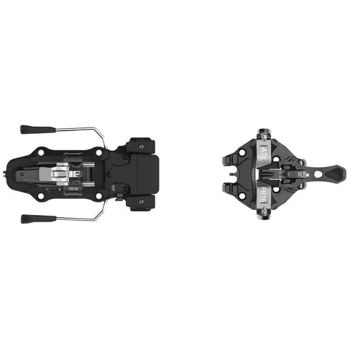 ATK Freeraider 16 Freeride Alpine Touring Ski Bindings 2023 Black/Titanium