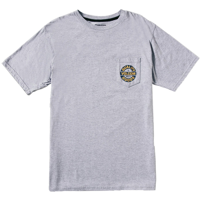 Volcom Relief Pocket T-Shirt - Men's Heather Grey