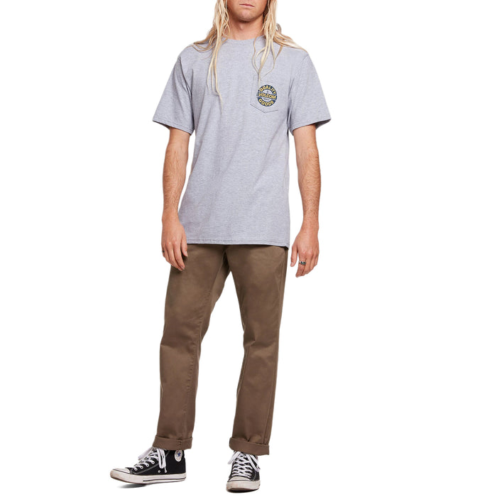 Volcom Relief Pocket T-Shirt - Men's Heather Grey