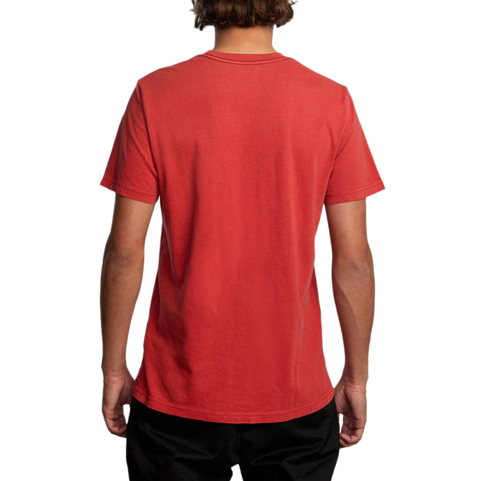 RVCA PTC Pigment Pocket T-Shirt - Men's Chili